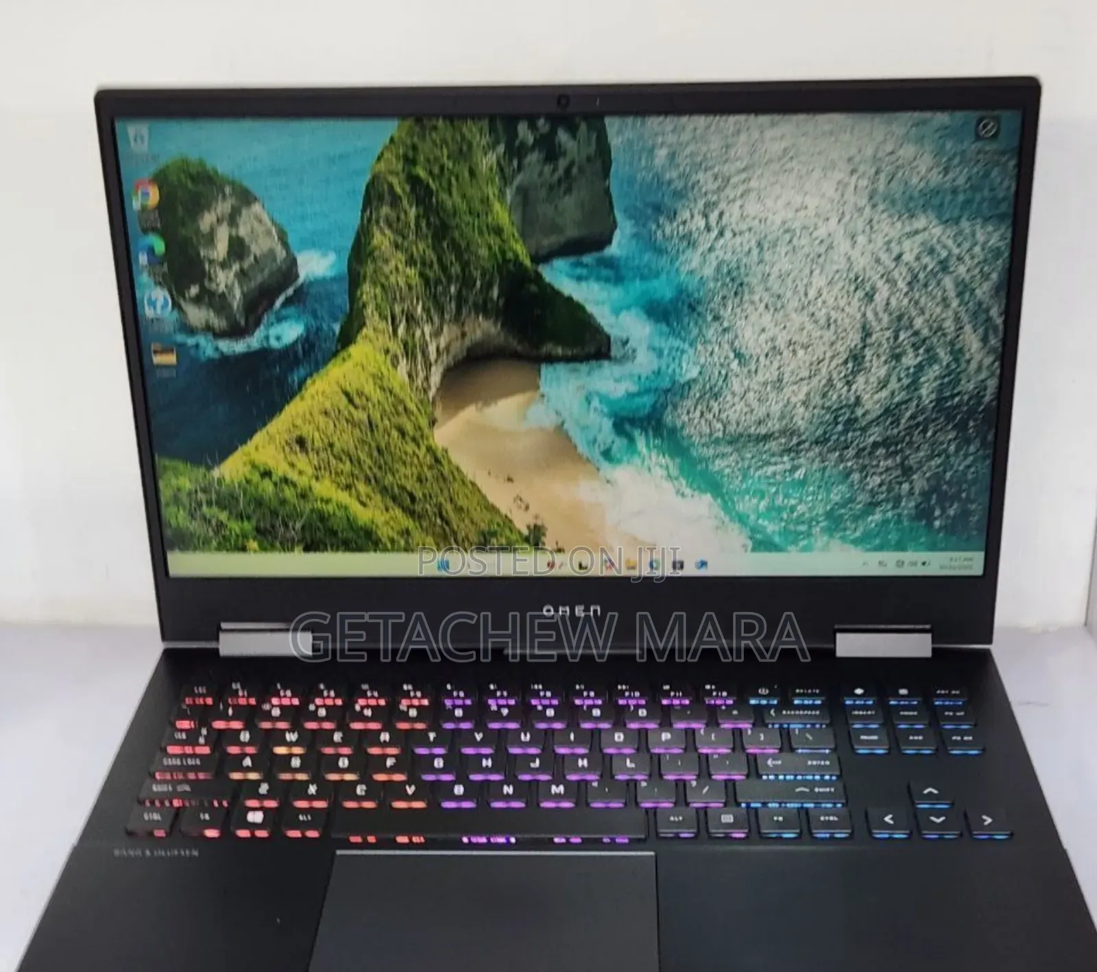 New Laptop HP Omen 15 16GB AMD Ryzen 7 SSD 512GB