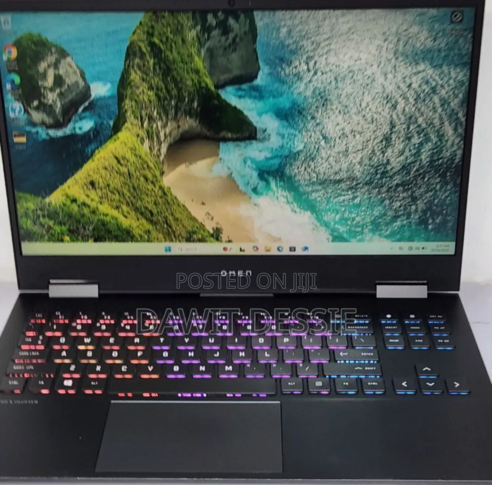 New Laptop HP Omen 15 16GB AMD Ryzen 7 SSD 512GB