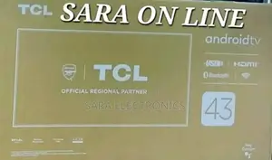**Tcl 43" Uhd Smart Tv ■New Model ■5year Warranty ■ Free Delivery
