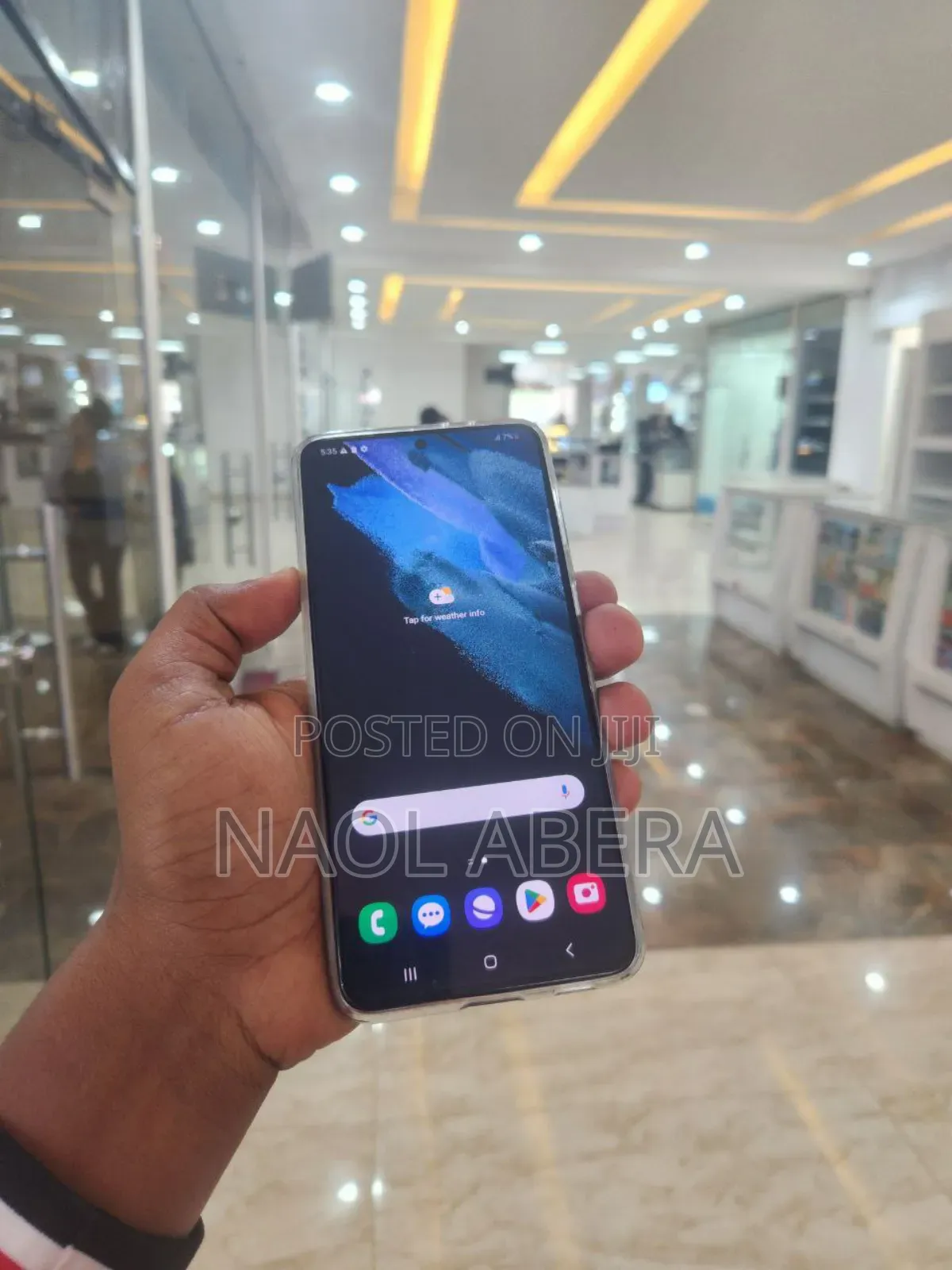 New Samsung Galaxy S21+ 5G 128 GB Black