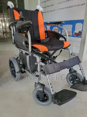 Electric Wheelchair – Folding Li- Battery –30km Range, Ms Powder