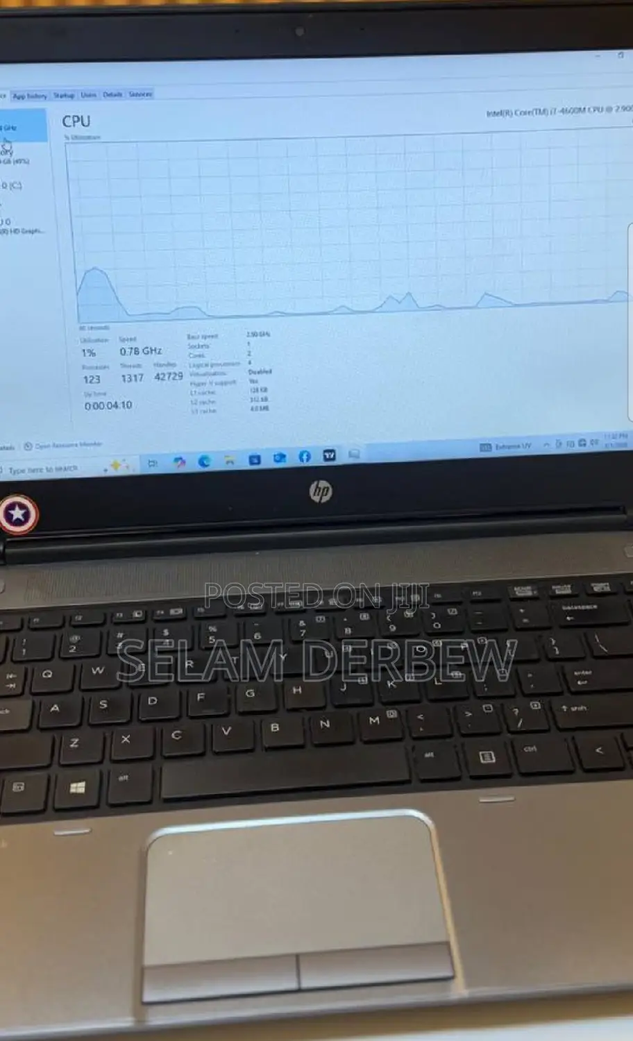 New Laptop HP ProBook 640 G1 4GB Intel Core I7 HDD 500GB