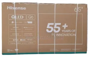  Hisense 65" Qled Q6 Series – Smart Tv 2025! 