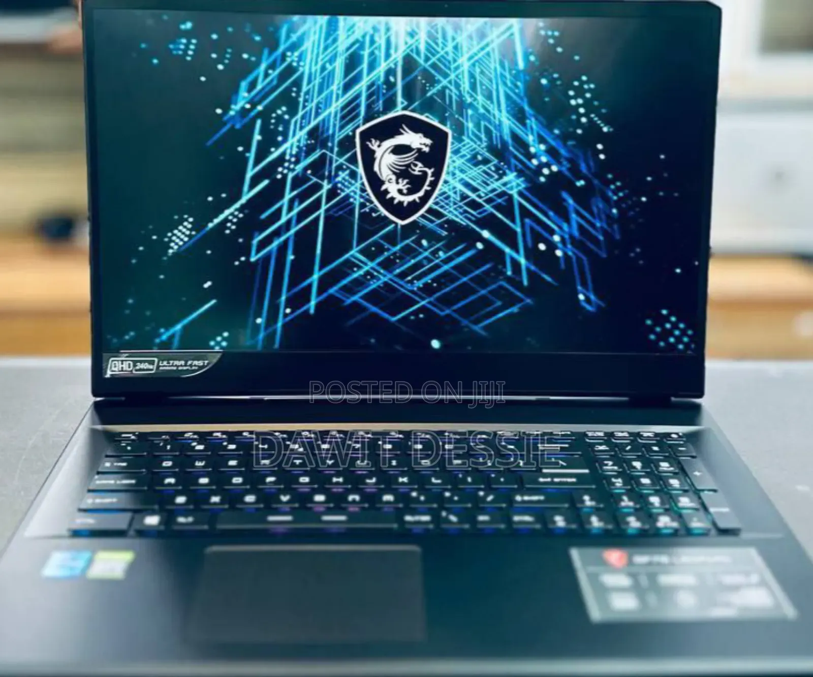 New Laptop MSI 16GB Intel Core I7 SSD 1T