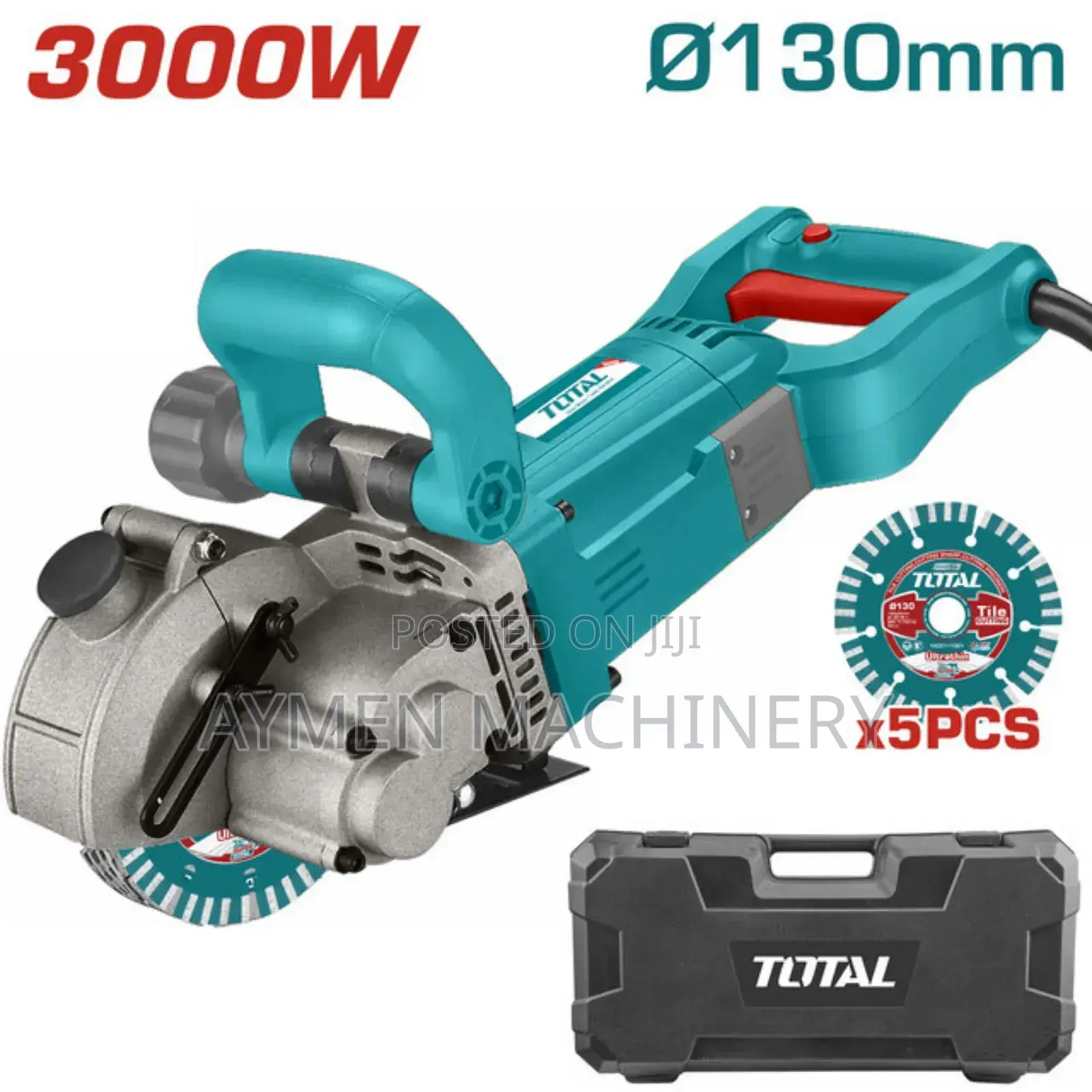 Total Wallchaser Wallcutter 3000 Watts ግድግዳ መሰንጠቂያ
