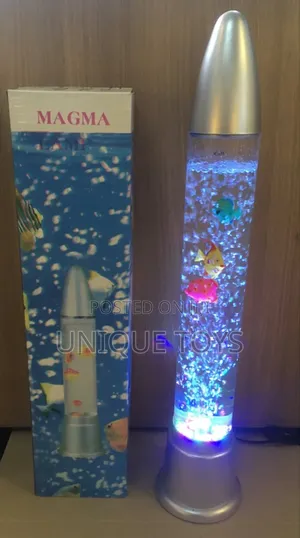 4-in-1 Rocket Led Lava Aquarium Lamp, 70cm