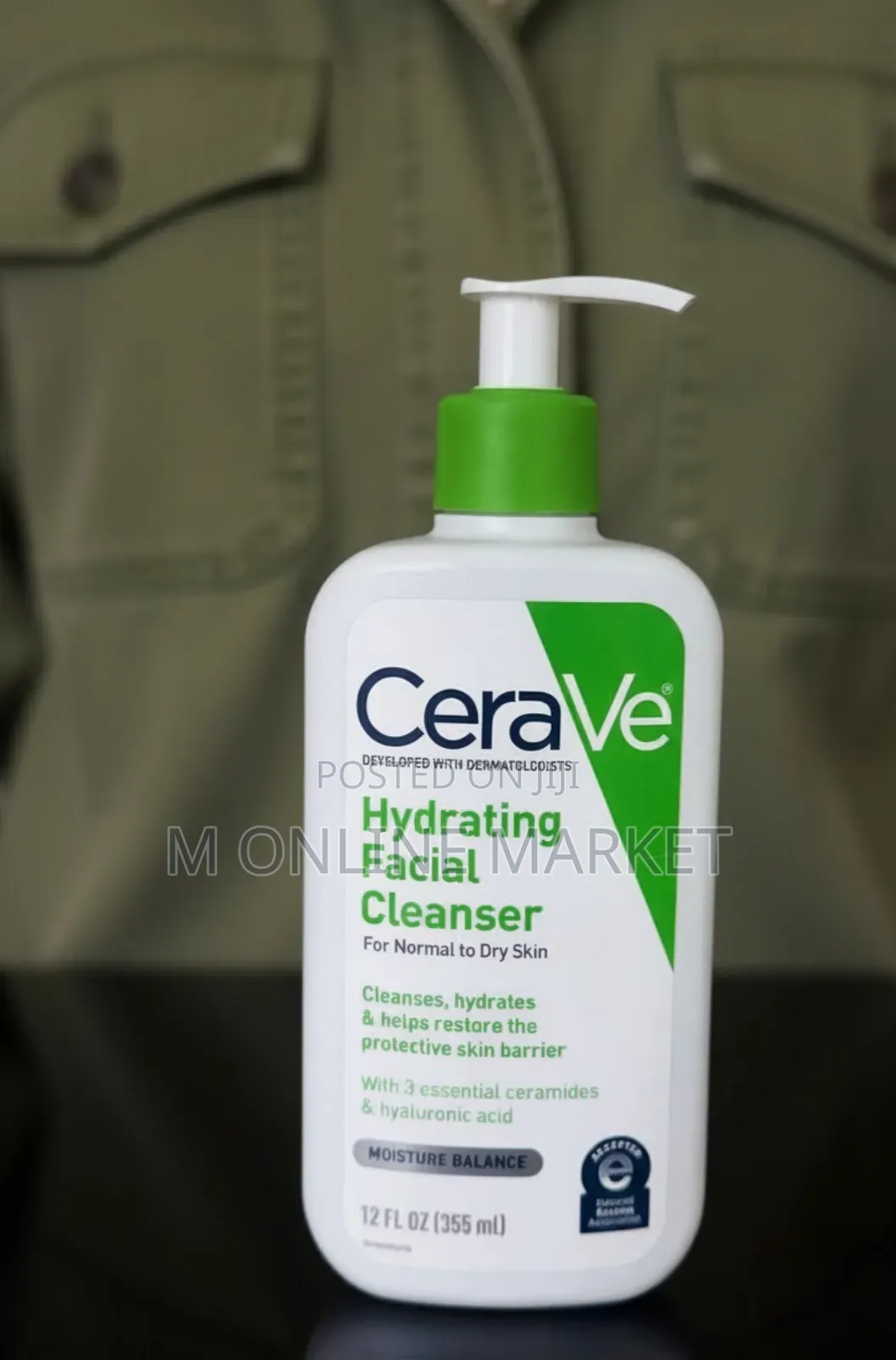 Cerave Facial Cleanser: Minimizes the Appearance of Pores.