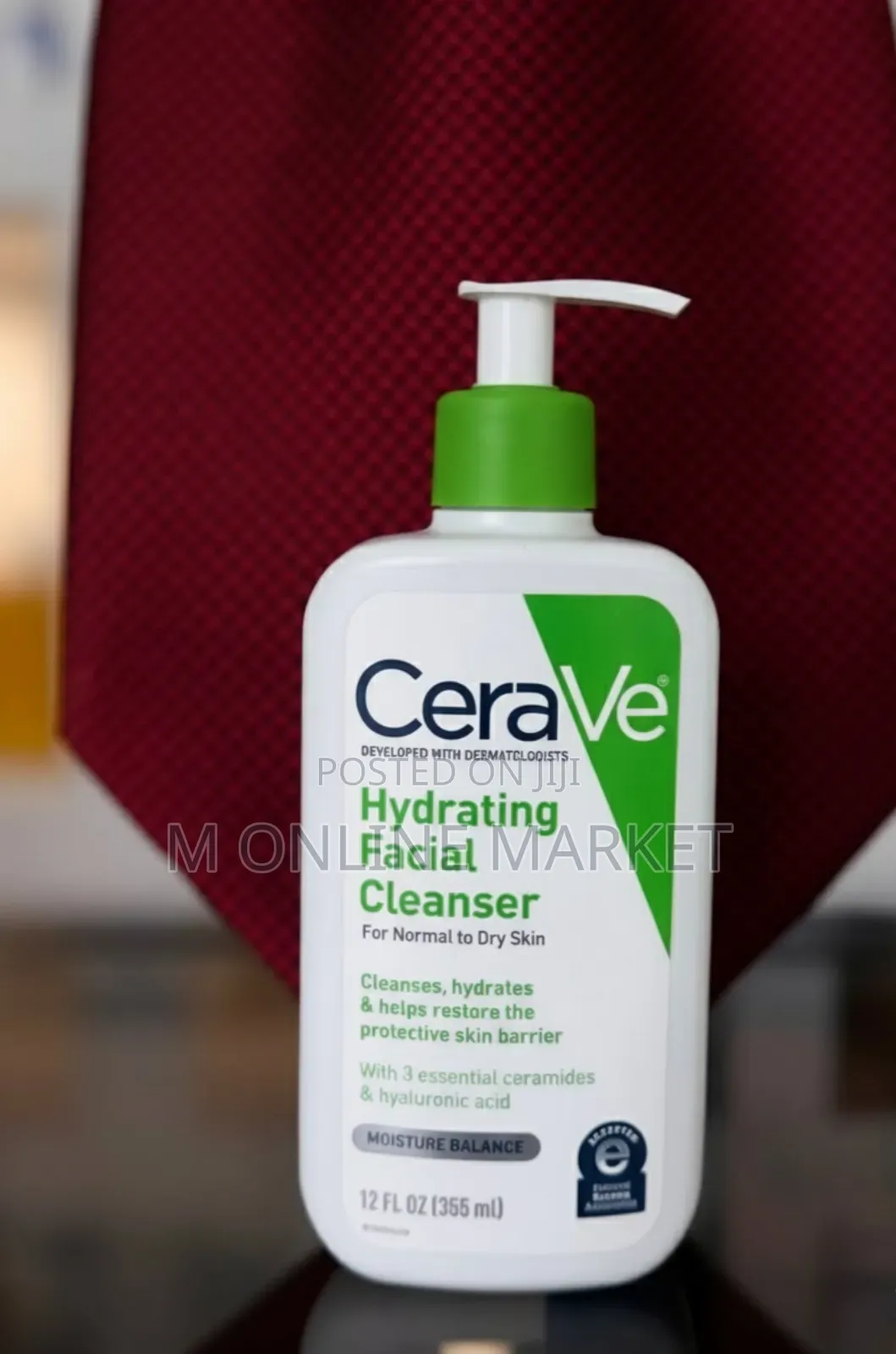 Cerave Facial Cleanser: Locks in Moisture With Hyaluronic Acid.