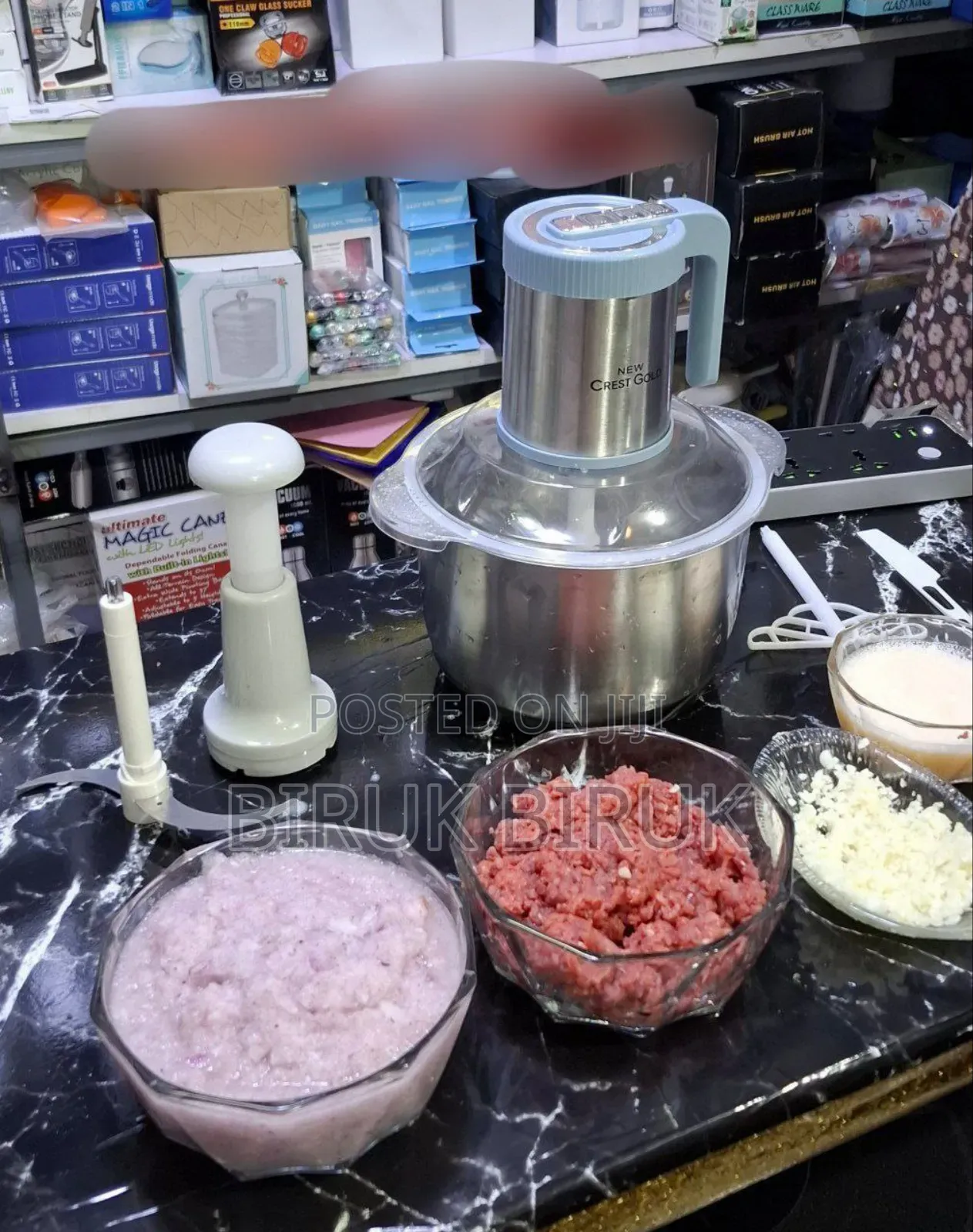 New Crest Multifunctinal Electric Food Processor