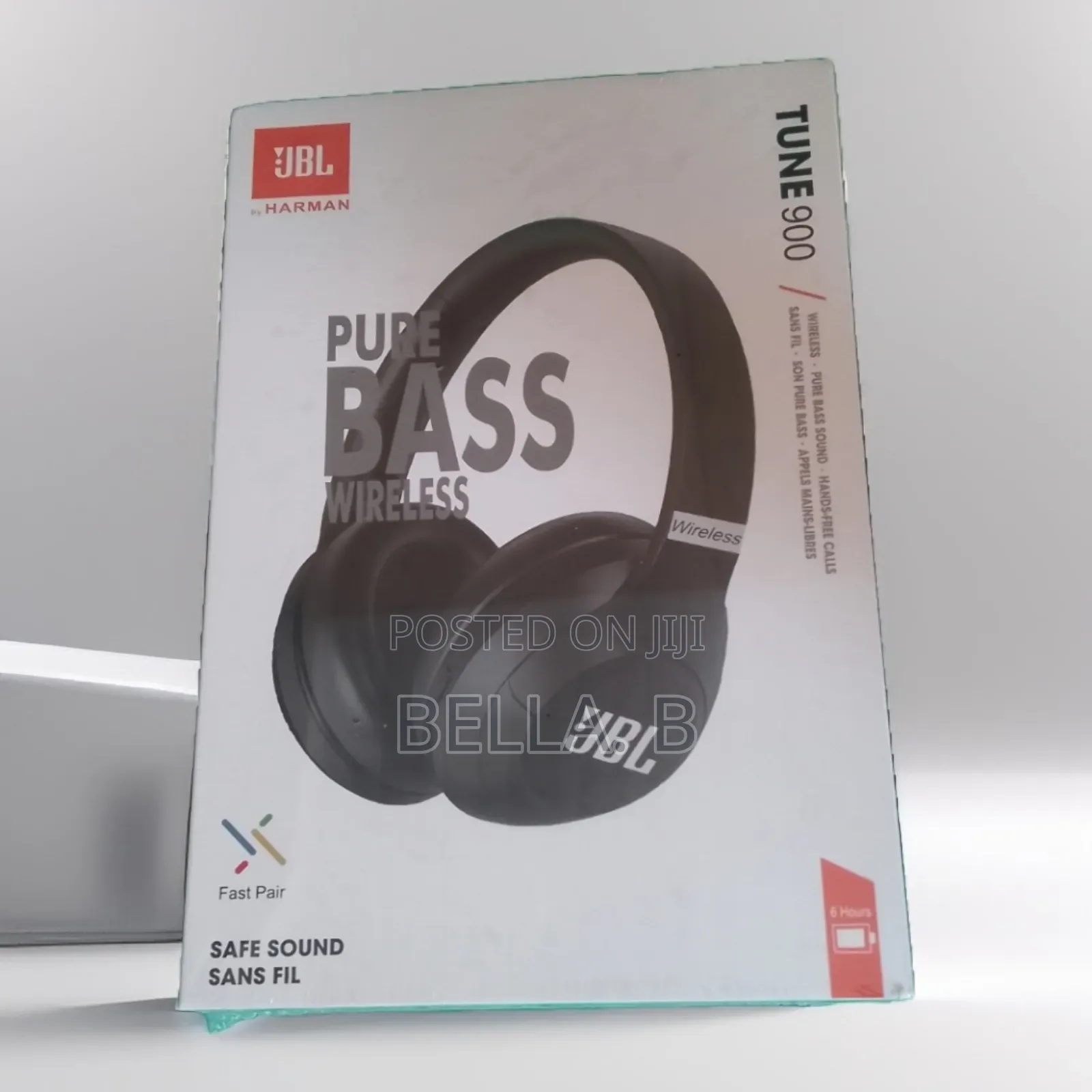JBL 900bt Headset - Powerful Bass Response.