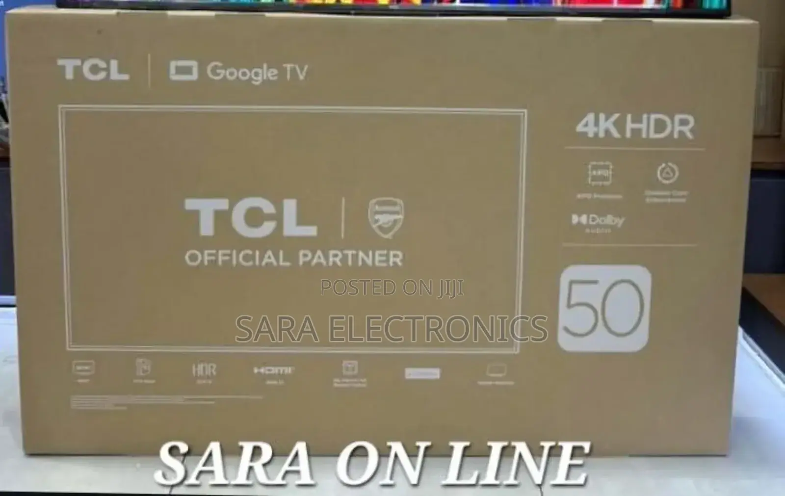 ◇◇Tcl 50" Google Tv (New 2025) 10year Warranty Free Delivery