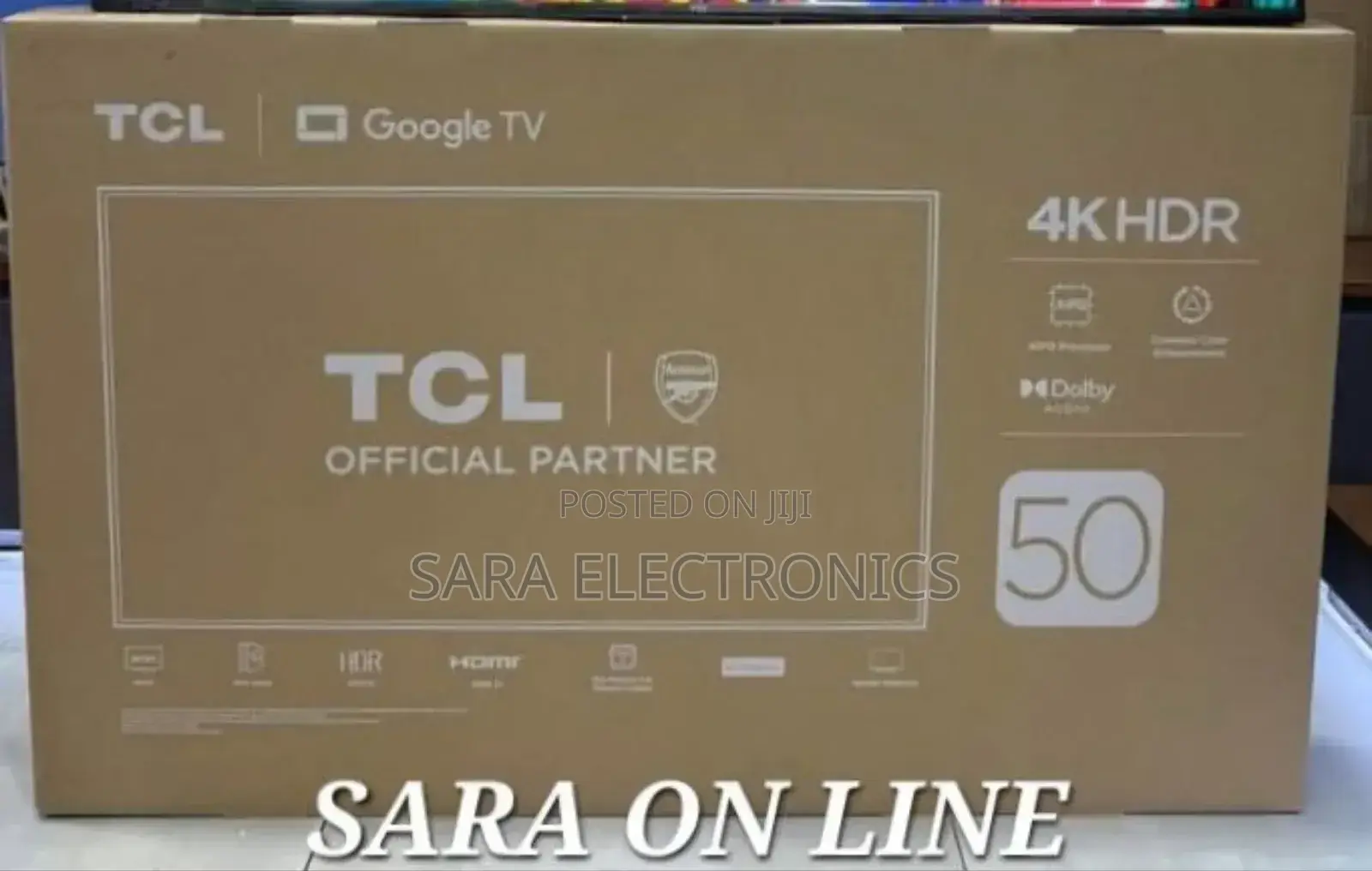 ◇◇Tcl 50" Google Tv (New 2025) 10year Warranty Free Delivery