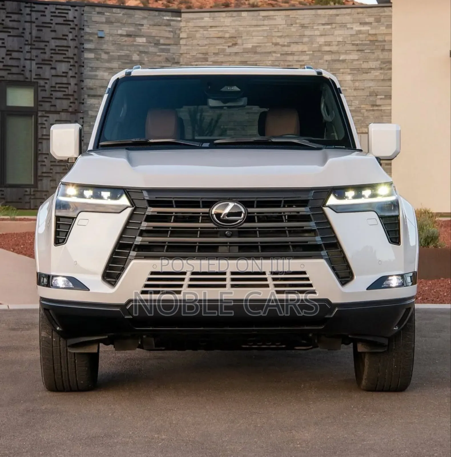 New Lexus GX 550h Hybrid AWD 2024 Ivory