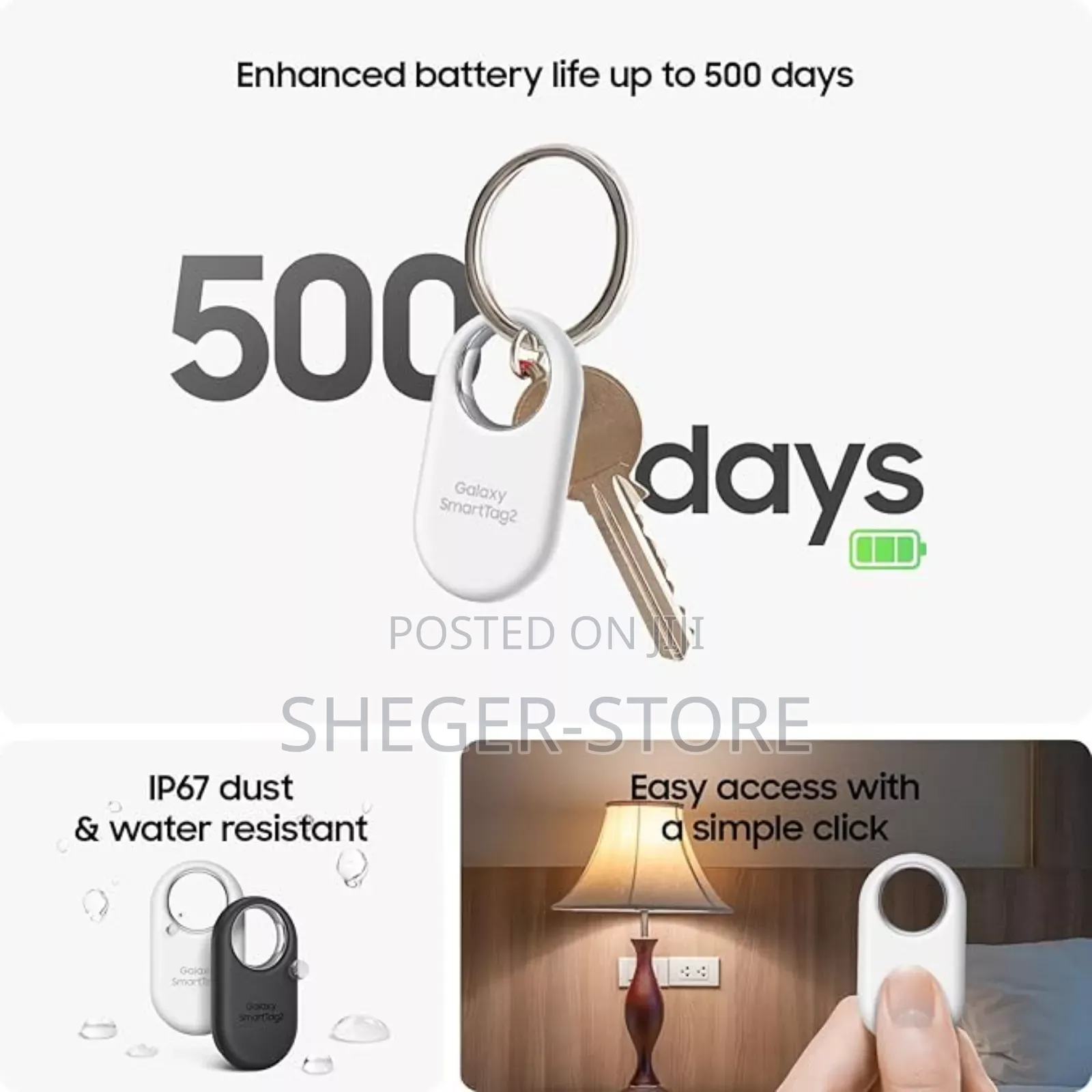 High Class Samsung Galaxy Smart Tag 2 ( Keys, Bags, or Even Pets )