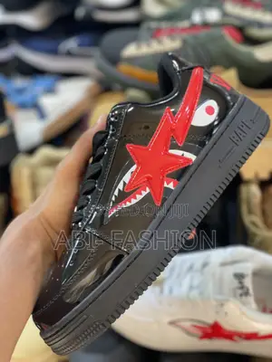 Nike Bape Red and Black