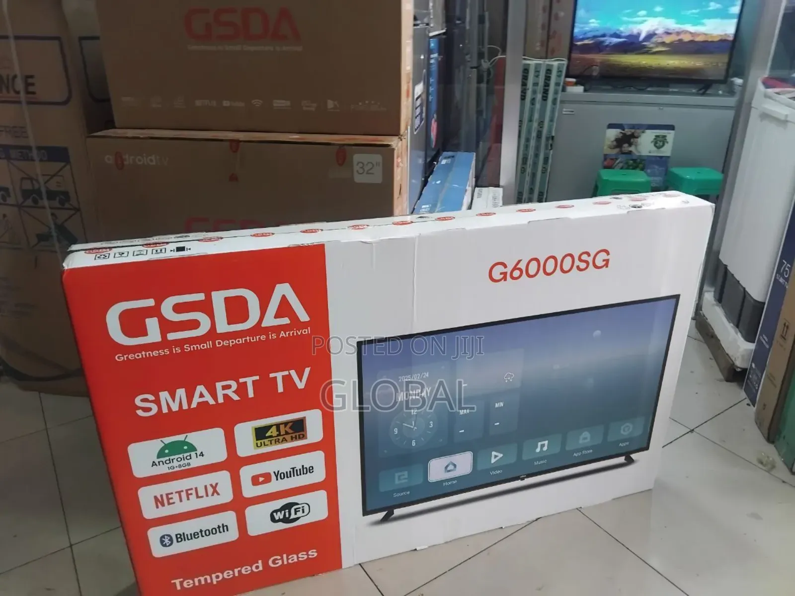 60"Inch Gsda Smart Tv