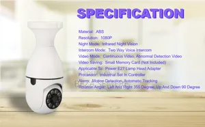 Rotating Bulbs Security Camera Cozillpit