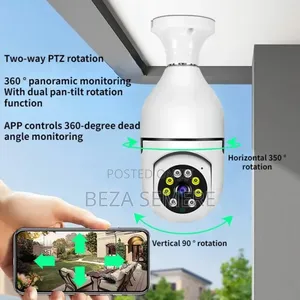 Rotating Bulbs Security Camera Dist