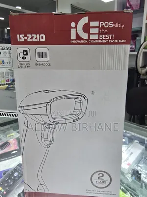 Ice Barcode Scanner With Stand