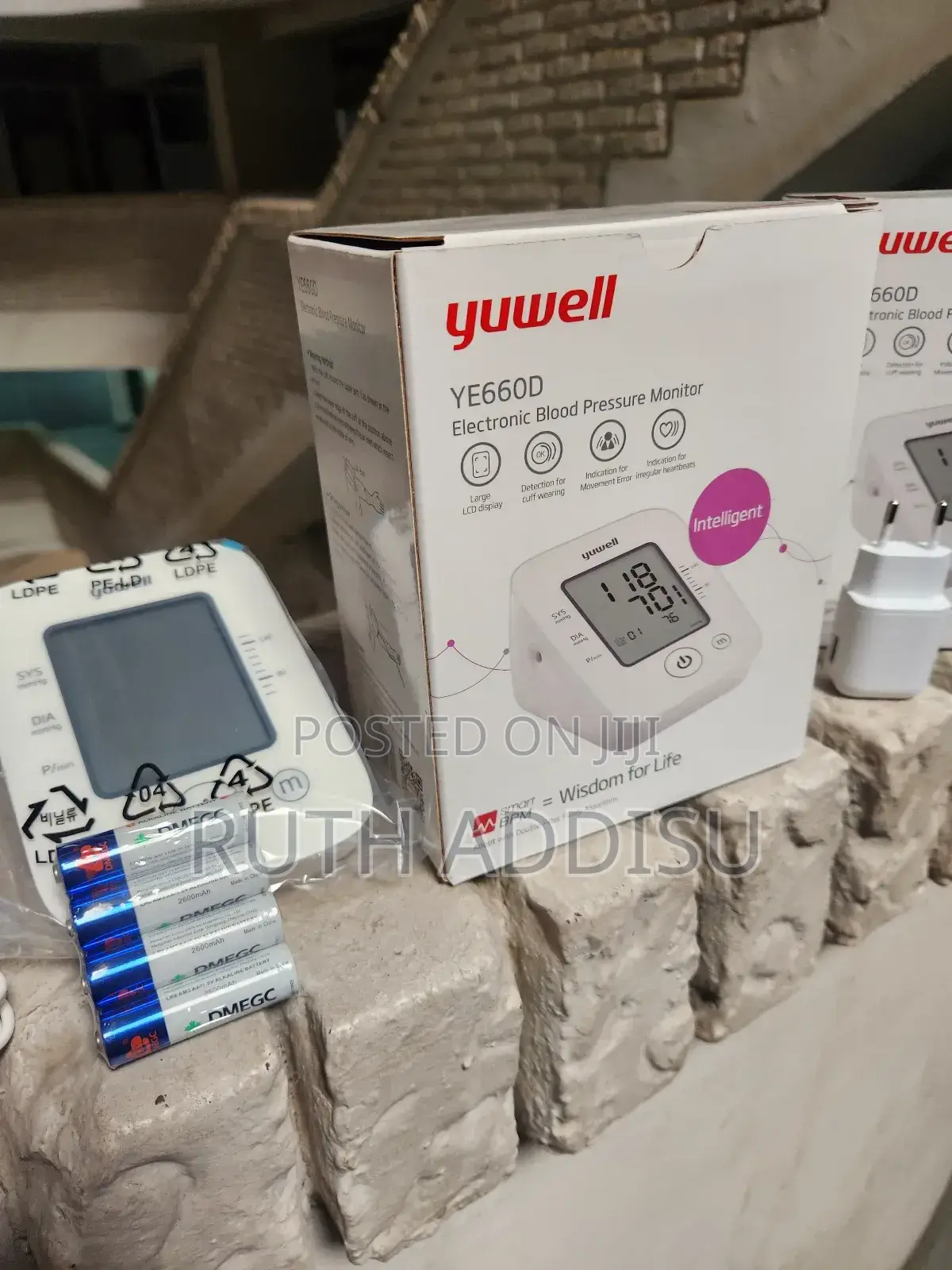 Yuwell Blood Pressure Monitor建立packed Blood Pressure Monitor Digital