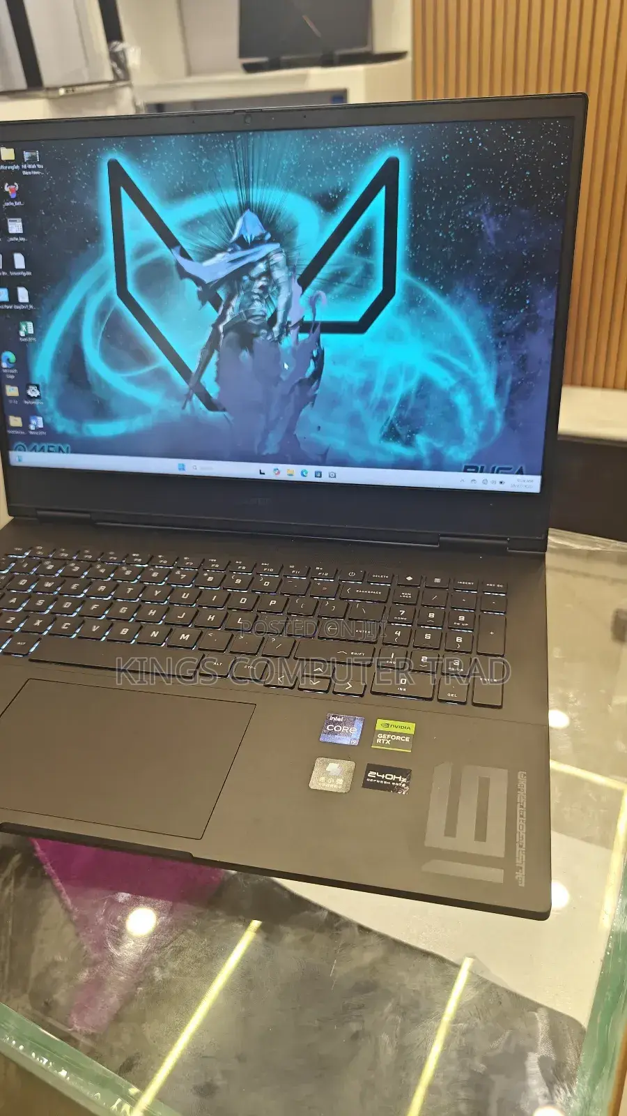 New Laptop HP Omen 15-Ce0xx 16GB Intel Core I9 SSD 1T