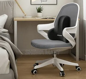 Ergonomic Office Seat Lumbar Cushion, Slow Rebound Seat Back Cushion,