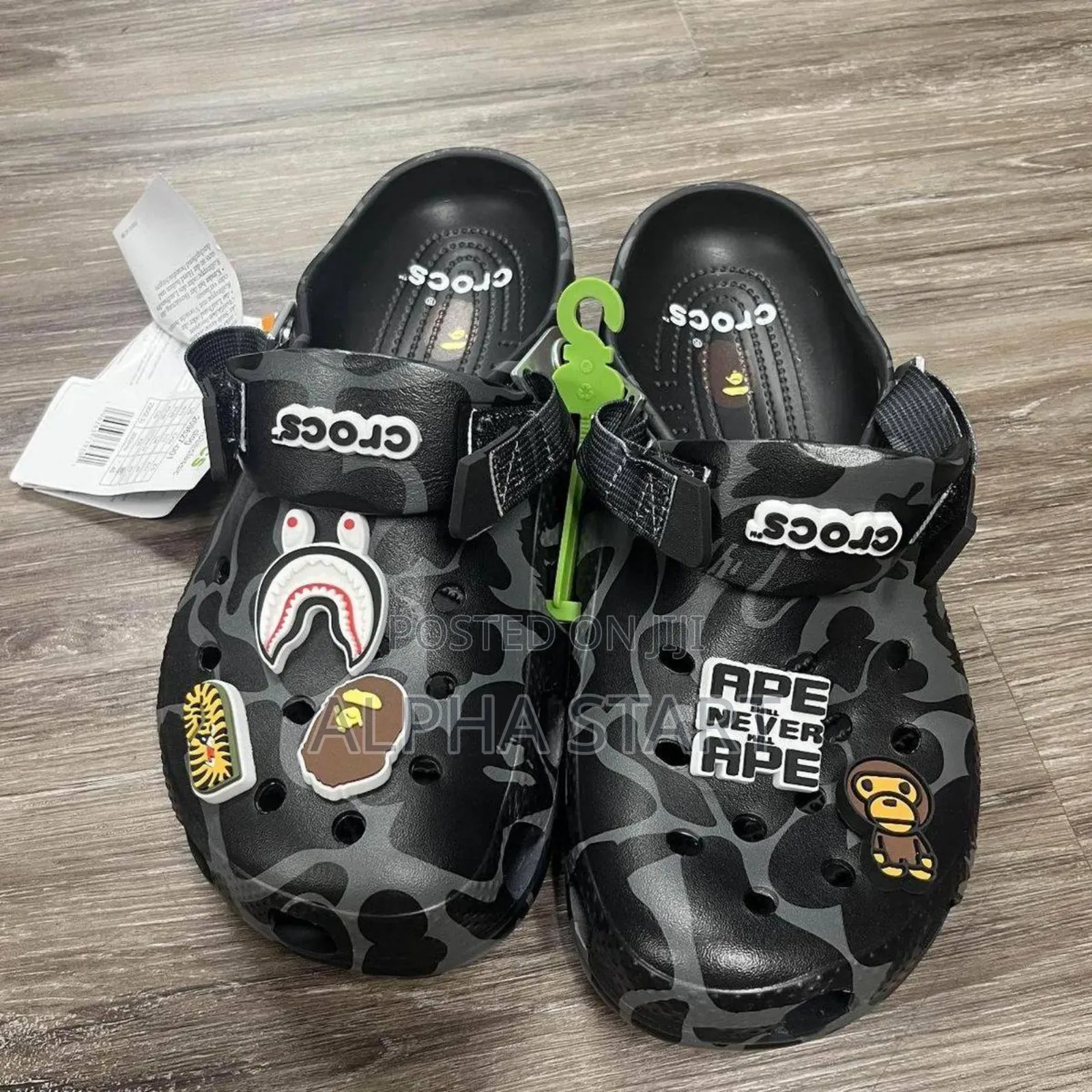 New Released 
#Bape Crocs High Master Quality Slipper