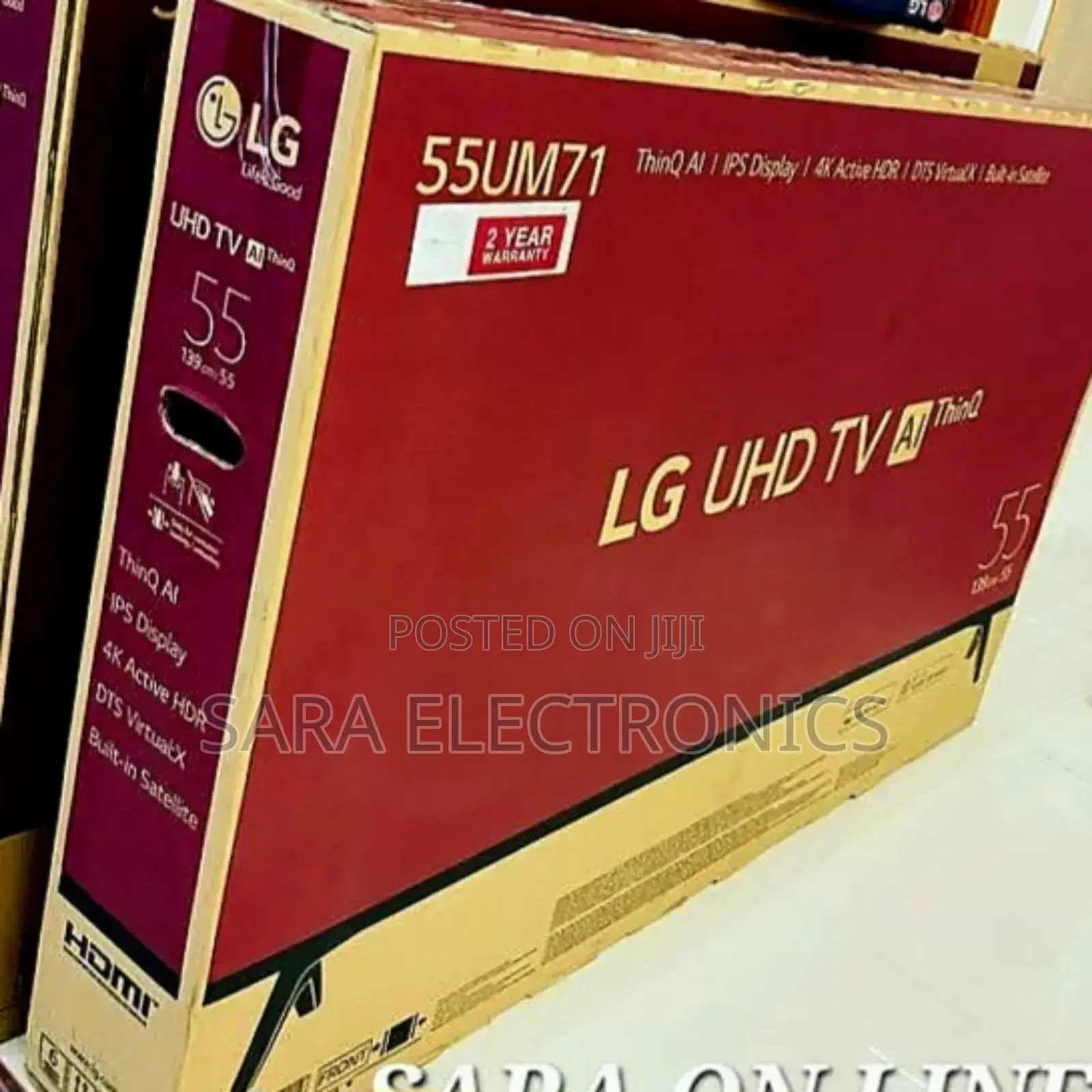 **Lg 55" Uhd Smart Tv >>New Model >>Free Delivery