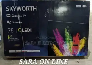 ◈Sky Worth 75" Qled Google Tv ■10-Year Warranty Free Delivery