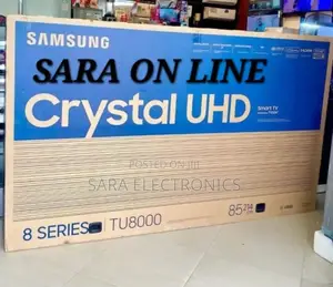 ♧◇Samsung 85" Crustal Uhd Tv **10year Warranty Free Delivery