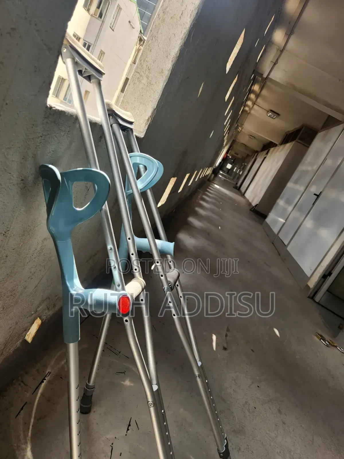 Elbow Axillary Crutches痲我medical Bilateral Crutches乏人pair Crutches New