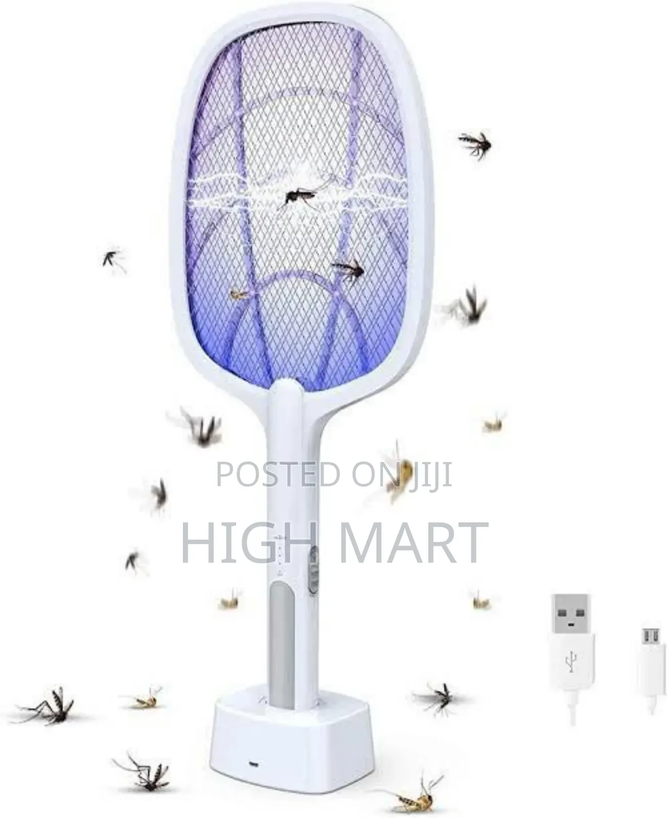 2 in 1 Rechargeable Lithium Electric Mosquito Swatter