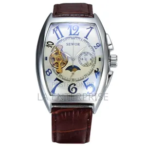 Sewor Brown Leather Watch