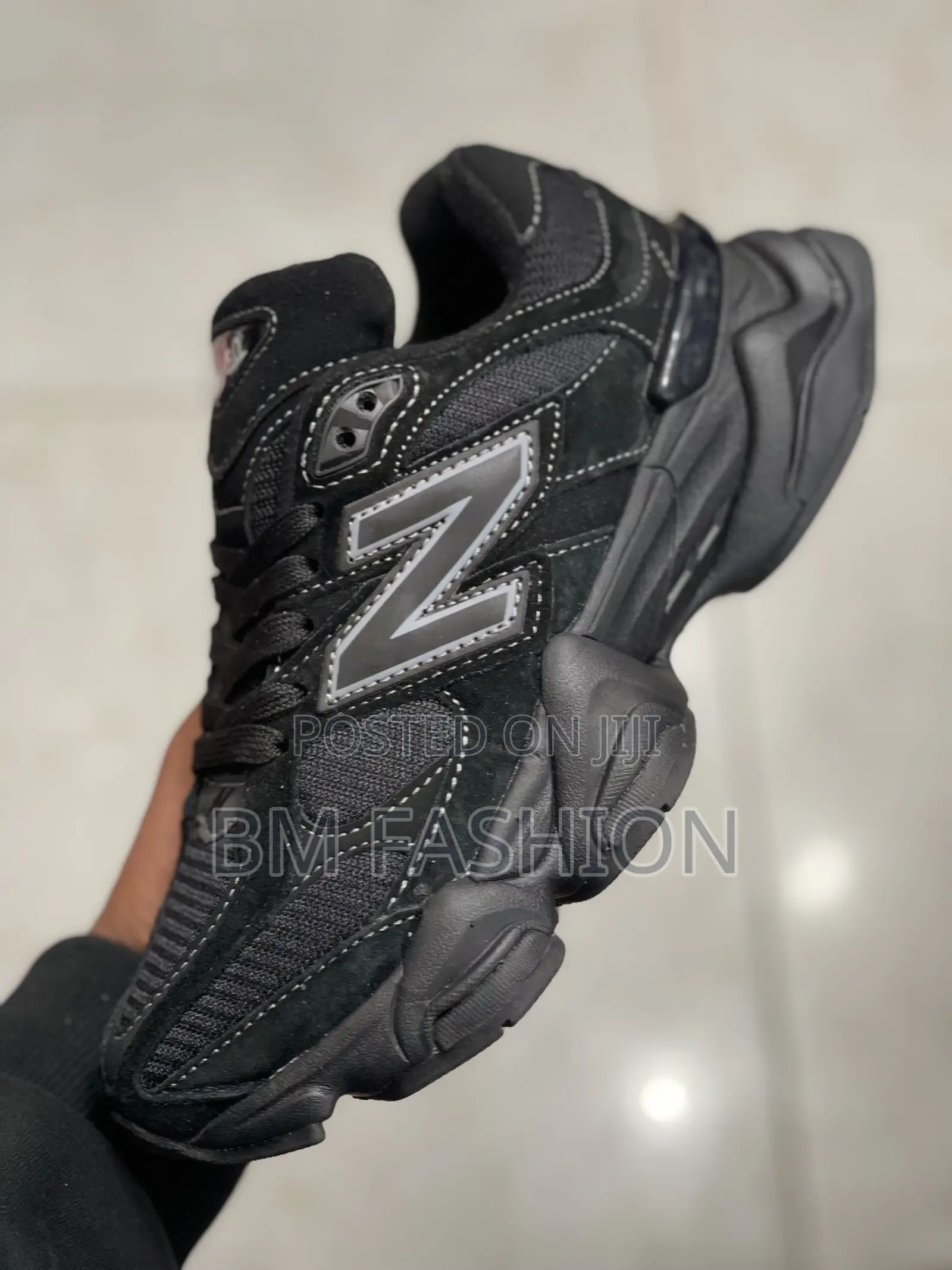 New Balance 9060 Full Black Men’S and Women’S Quality Sneakers 36-43