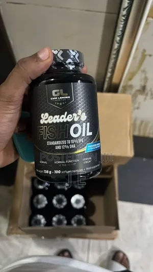Gym Leader Fish Oil 100 Softgells