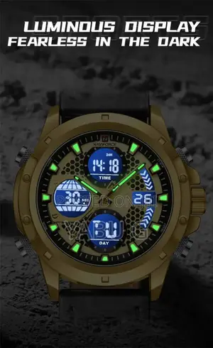 Naviforce Elegance Super Sophisticated Analogue Designer Black
