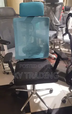 Managerial Office Chair( Blue Color)