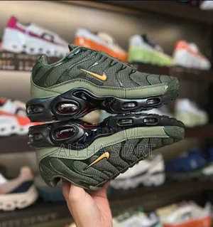 Air Max Tn Green High Master Quality Smooth Sneakers