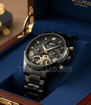Biden Full Black Automatic Men’S Fashion Watches