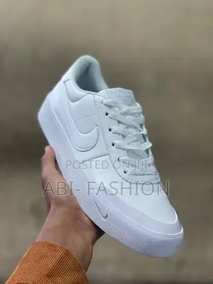 Nike Court Flat White Mens Style