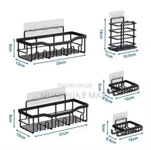  5 in 1 Corner Shower and Kitchen Organizer Caddy
