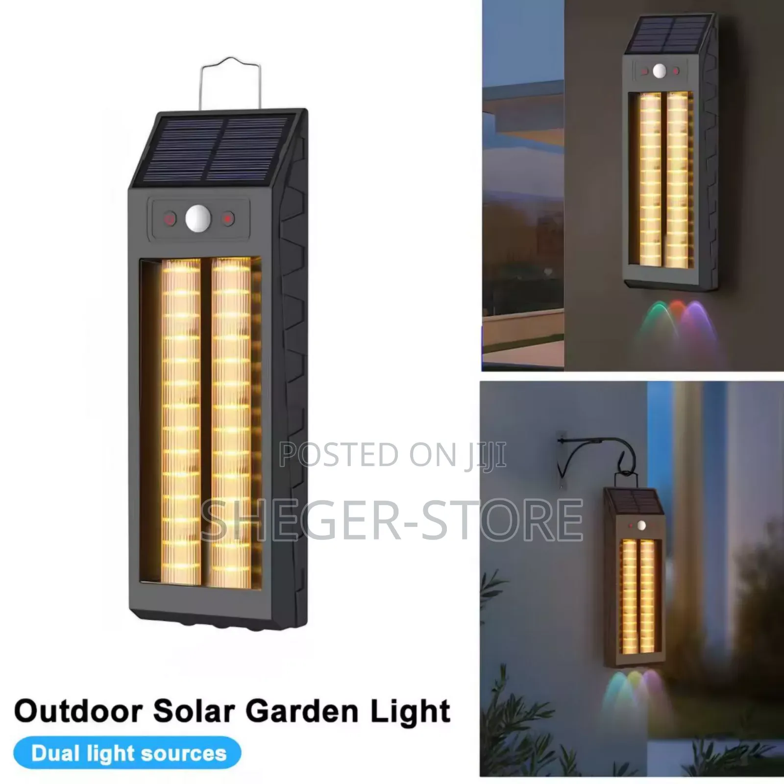 High Class Solar Induction Wall Lamp