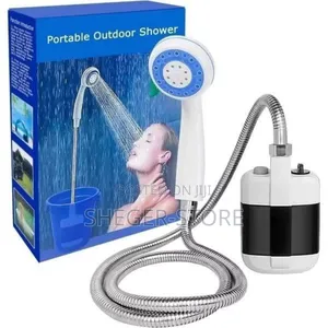 Orginal Portable Outdoor Shower Pump (በቻርጅ የሚሰራ ተንቀሳቃሽ ሻወር ፓምፕ ) 1.5m