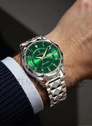 Poedagar Luxury Man Wristwatch Waterproof Luminous Date Week Men Watch