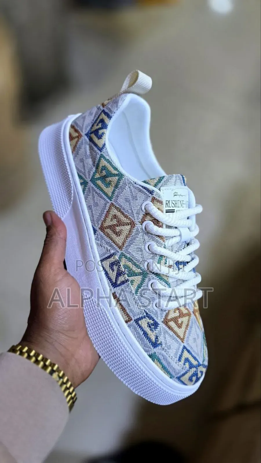 Rushine Casual Flat Sneakers Made In