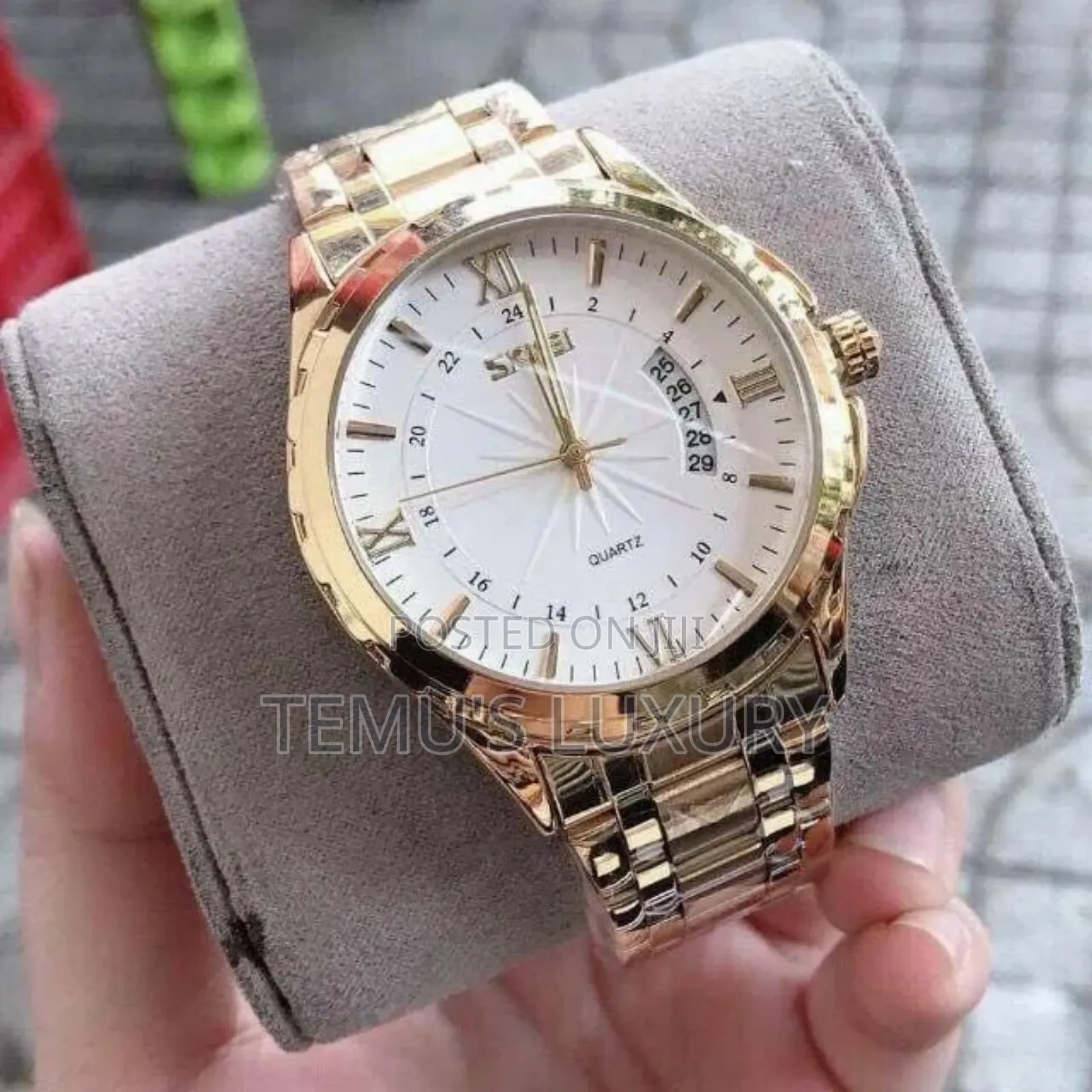 Semei Mens Luxury Quartz Watch