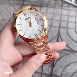 Semei Mens Luxury Quartz Watch