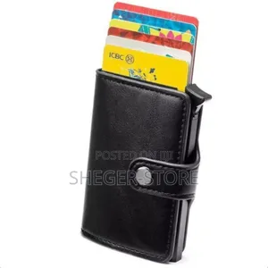 High Class Smart Card Holder Wallet (Atm, መንጅ ፍቃድ, መታወቂያ, ቢዝነስ ካርድ)