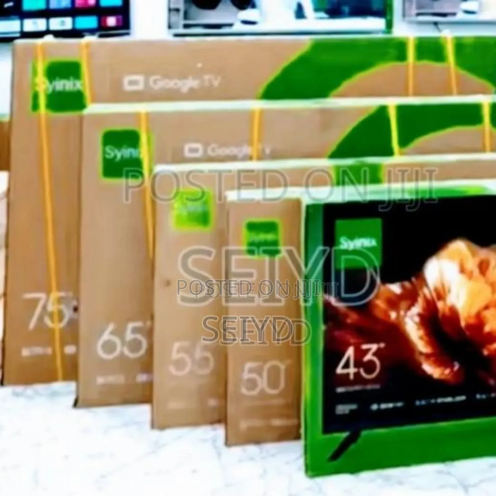 Syinix TV 55 Inch Qled Google Smart