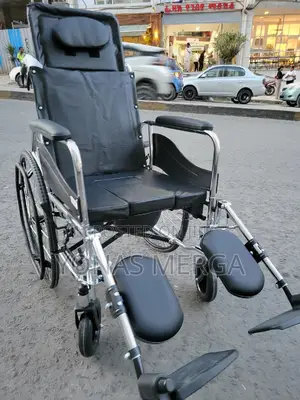 Wheelchair (Reclining)Toilet Wheelchair窗甑commode Manual Wheelchair